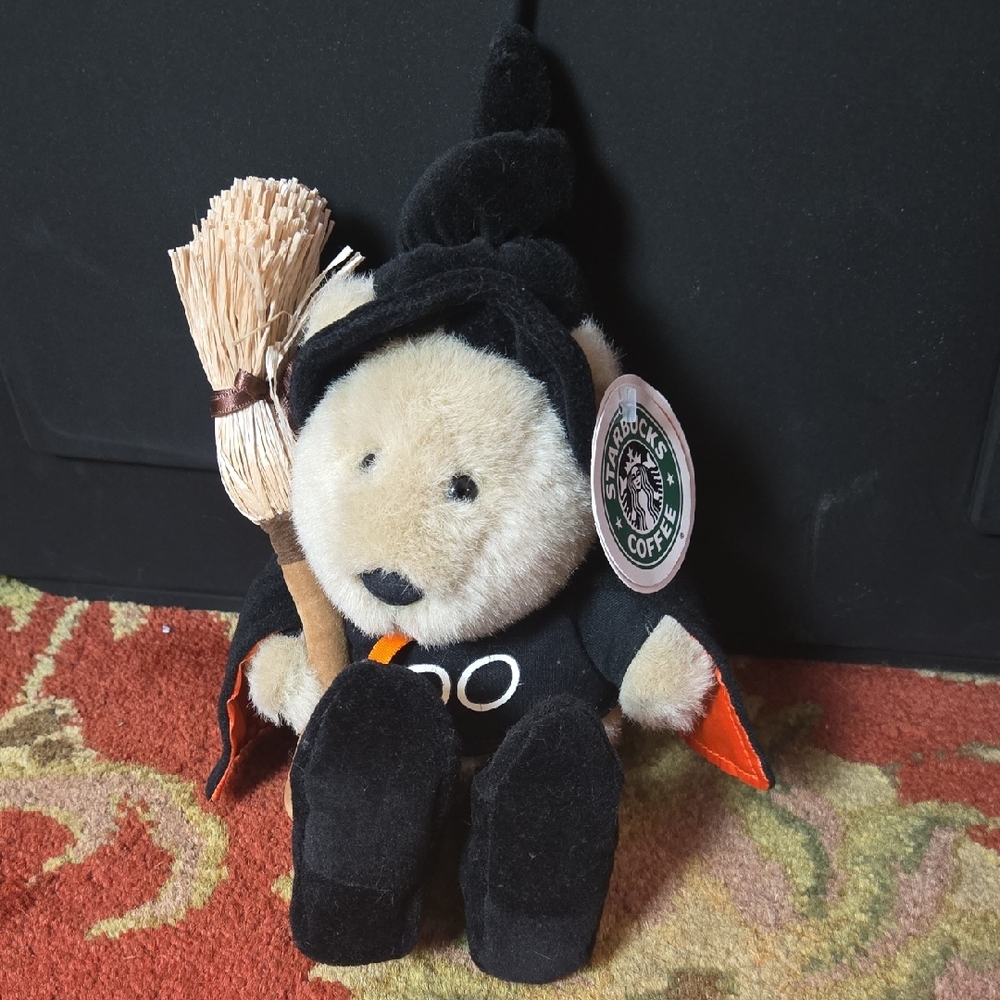 Starbucks Bearista Bear Halloween Barista Plush